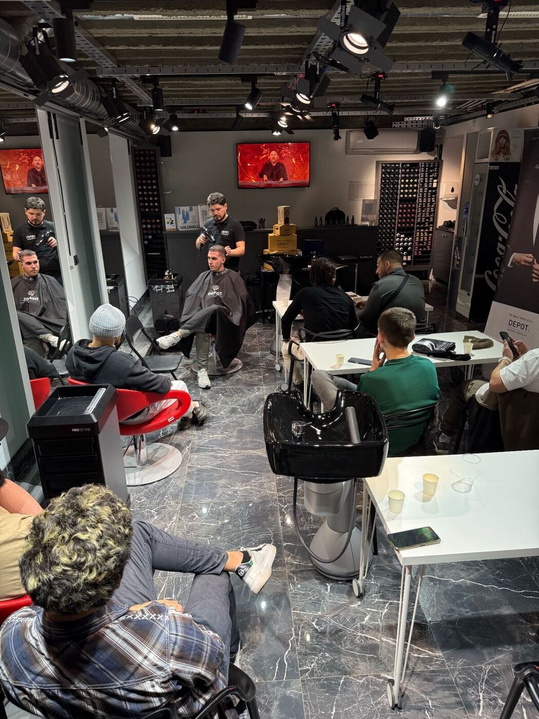 Depot masterclass u Barber Školi Ivić